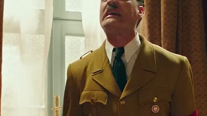 You can tell what stage he’s in just by looking at his Hitler costume.