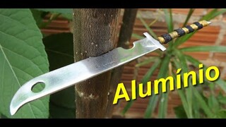 Espada do Zabuza momochi feita com alumínio