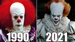 Evolution of Pennywise in Movies, TV & Cartoons [1990-2021]
