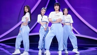girls planet999 初舞台 4Minute《Crazy》实力好牛！