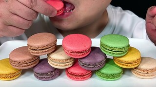 [ASMR]Ăn bánh macaroon