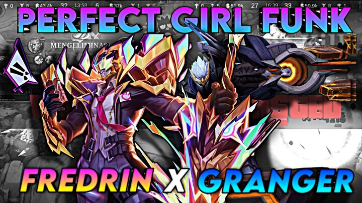 KETIKA DUA HERO OVERPOWER INI DI SATUKAN ! || HIGHLIGHT FREDRIN X GRANGER - MLBB