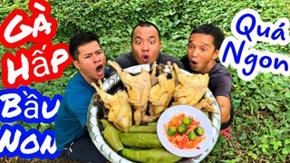 TXTV - Thánh Xàm Làm Gà Hấp Bầu Non Món Ngon Ít Người Biết