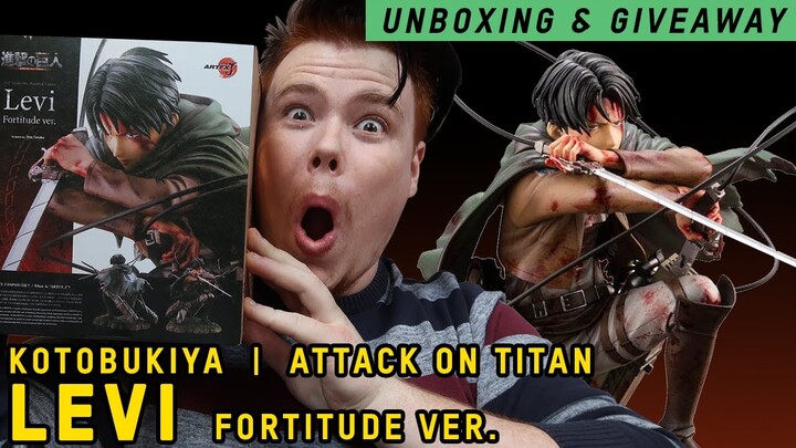 Unbox Levi Attack On Titan Figure with us AND WIN IT!!!