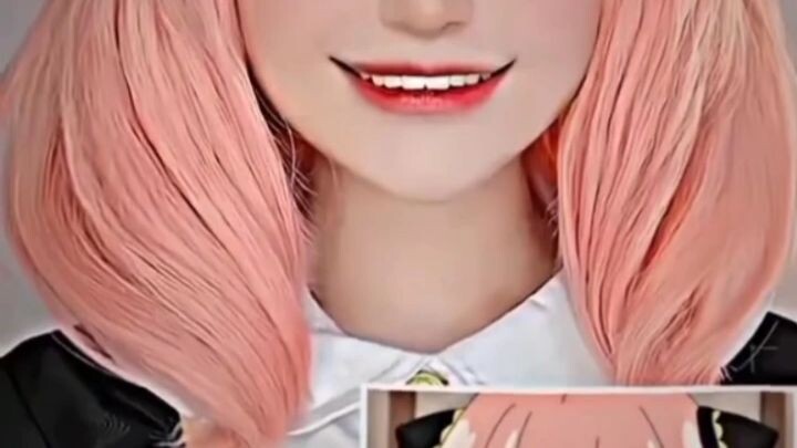 waduh cosplay anya nihh #SpyxFamily