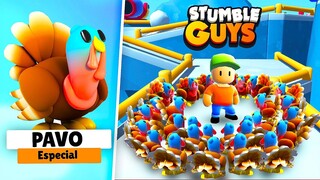 +999 PAVOS vs JUGADORES en STUMBLE GUYS! 😂 *nuevo modo* - Jonbtc