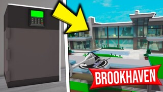 LOCATION OF THE SAFE IN THE NEW BROOKHAVEN HOUSE!