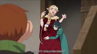 Marcille Wearing Dress - Izutsumi Being Clingy | Dungeon Meshi Episode 20