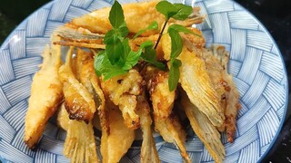 Cách làm vây cá hồi chiên nước mắm
