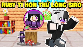 Noob Ruby Thử Thách 24h Làm " NGƯỜI TÍ HON " Thử Lòng Siro Trong Minecraft