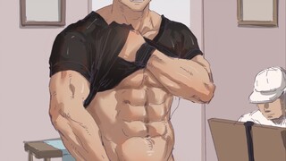[Muscle Painting] Beautiful and delicious
