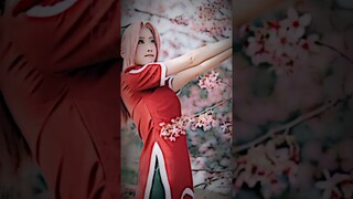 sakura haruno x cosplay |•do you like it|•#sakura #sakuraharuno #cosplay
