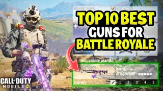 Top 10 Best Guns in Battle Royale Season 4 CODM | Gunsmith Loadout/Class Setup | Cod Mobile