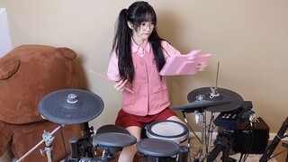 [Jazz Drum Kit] Wuhuuu! Permainan Oto Fubuki yang sangat keren!