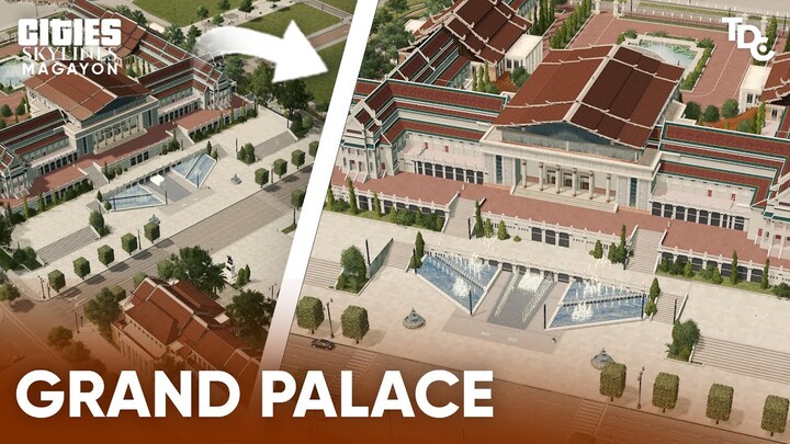 Cities:Skylines  City Cinematics | The Royal Palace of Mailakandian  (Philippines)