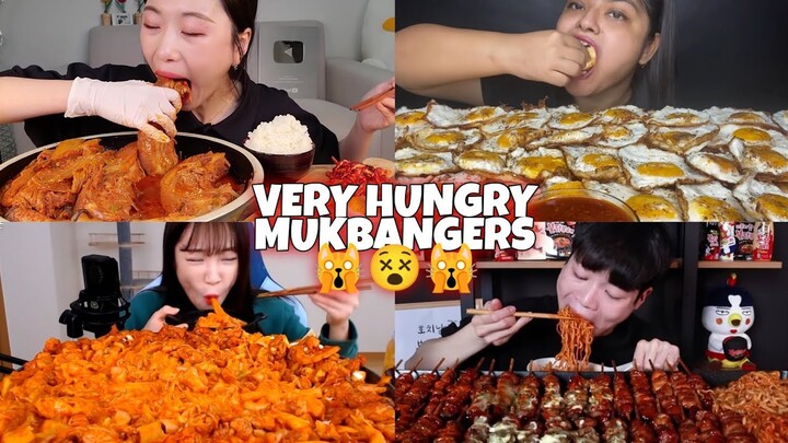 Mukbangers Eating TOO MUCH Of Everything!🙀🙀🙀