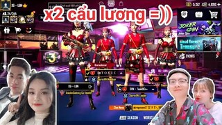 PUBG Mobile - Lần Đầu Lộc Bé Giao Lưu Cùng Vợ Chồng A Tuấn C Xíc