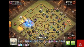 ZAP Lalo của Tribe Gaming ngày gặp lai - Th14 Attack COC - Trận 1 #game