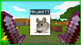 I Fought A Mouse In Minecraft Bedrock (INTENSE)
