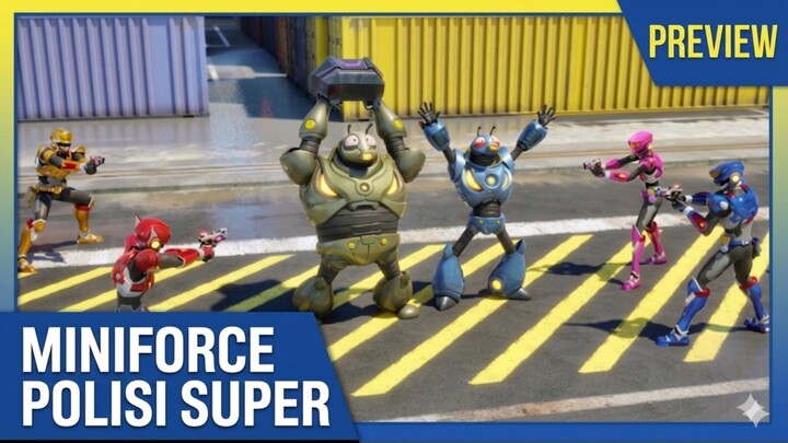 [Pasukan Khusus Mini Polisi Perkasa] Cuplikan Episode 24 🚨Saksikan kami setiap Kamis dan Jumat di M