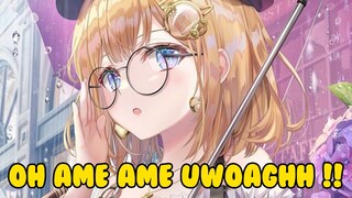 live ray reaction ketika melihat amelia watson