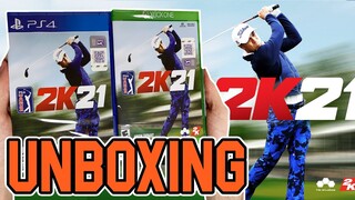 PGA Tour 2K21 (PS4/Xbox One) Unboxing