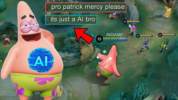 I USED GLOO PATRICK NEW SKIN + LETTING AI TO CONTROL IT AND THE NEXT HAPPENED SU