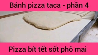 Bánh pizza tắc, bít tết sốt phô mai #4