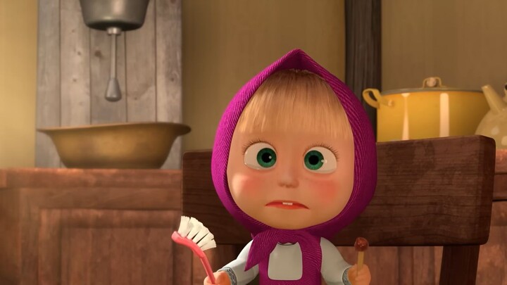 Cô Bé Masha và Chú Gấu Xiếc  Chải răng thật sạch #masha #hoatjhinh #hh #mashavachugauxiec