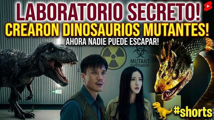 LABORATORIO SECRETO: Crearon dinosaurios mutantes y ahora nadie puede escapar