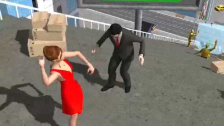nyobain game absurd fall art
