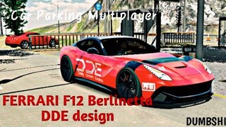 How to make a DDE design| Car parking Multiplayer
