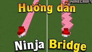 Hướng dẫn cách đặt block nhanh trong Minecraft|Ninja Bridge GainG