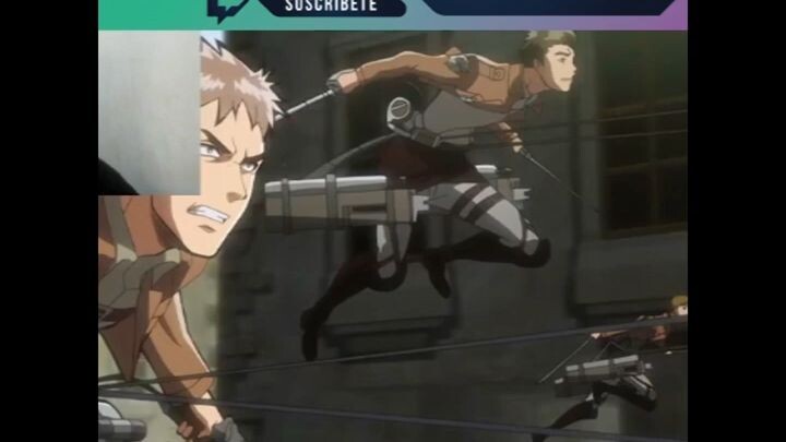 Jean coordina el escape shingeki no kiojin #shingekinokyojin
