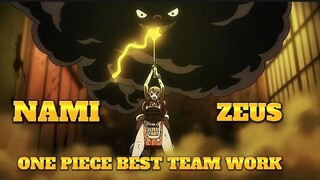 ONE PIECE BEST TEAM WORK 😱(NAMI X ZEUS)[AMV] -I GOT THE POWER