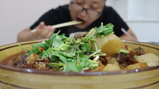 [Food]How to Make Stewed Beef Brisket with Radish