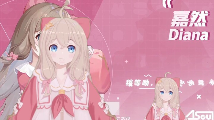 纸片小嘉然【live2d模型预览】