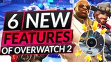 6 NEW CHANGES in Overwatch 2 - CRAZY HERO REWORKS, NEW SHIELDS and MORE - Overwatch 2 Guide