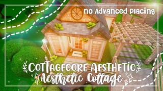 No Advanced Placing Hillside Cottagecore Aesthetic Cottage - Speedbuild and Tour - iTapixca Builds