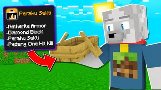 MENGGUNAKAN PERAHU SAKTI RIANIAYAN BUAT NAMATIN MINECRAFT!