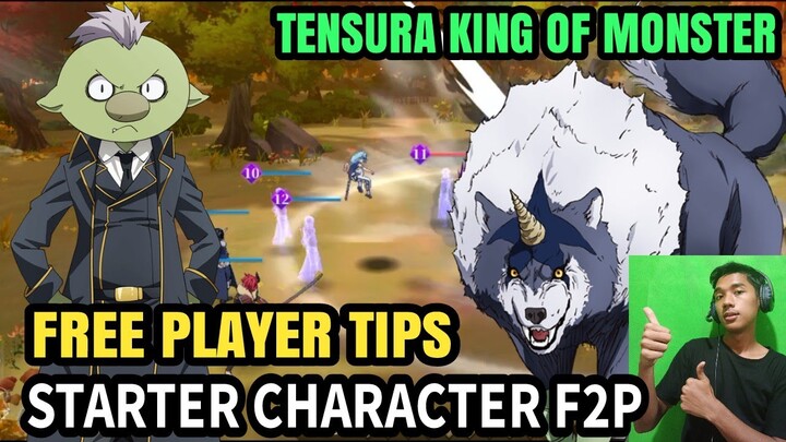 Rekomendasi Starter Character Tensura King Of Monster