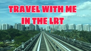 TRAVEL WITH ME IN THE LRT / TRAVEL VLOG LTR RAIL WAYS AND VIEWS