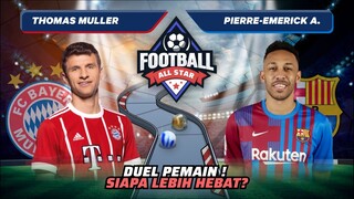 Thomas Muller vs Pierre Aubameyang: Duel Pemain Veteran! | Football Allstars Match 32 #short
