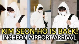 Good Boy is Back! Kim Seon Ho safely arrived at Incheon Airport after filming Sad Tropic in Thailand