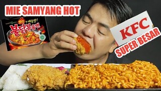 MIE SAMYANG DAN KFC PAKET SUPER BESAR ! RIQUESAN TERBANYAK SAAT INI !