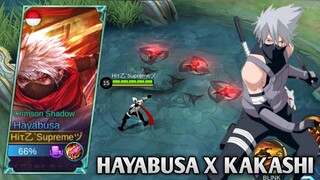 HAYABUSA SKIN AS KAKASHI ANBU SCRIPT | FULL EFFECTS + NO PASSWORD - MOBILE LEGENDS