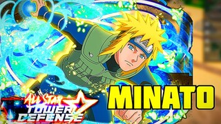 NEW UPDATE! MINATO SHOWCASE IN ALL STAR TOWER DEFENSE | ROBLOX