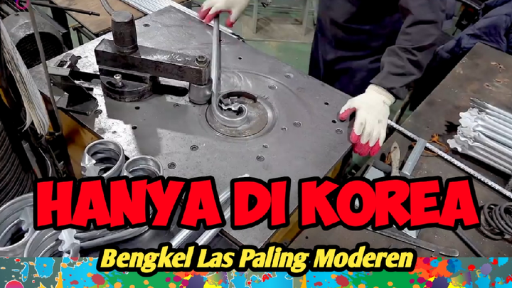 bengkel las moderen di korea selatan membuat pagar minimalist