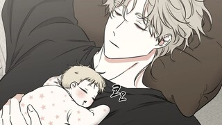 The baby in my arms is so cute