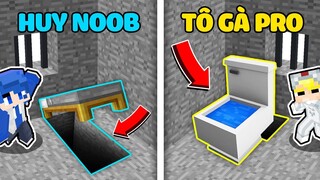 TÔ GÀ THỬ THÁCH 24H XÂY NHÀ TÙ SIÊU AN TOÀN TRONG MINECRAFT*THỬ THÁCH VƯỢT NGỤC BẰNG HẦM BÍ MẬT